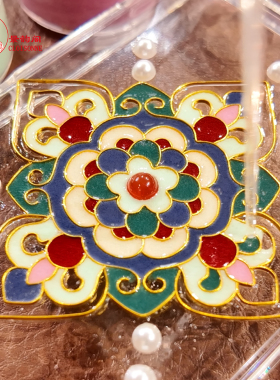 闺蜜款珐琅手工制作手机壳diy