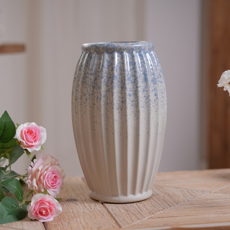 复古陶瓷花瓶摆件客厅鲜花插花陶罐轻奢装饰品新中式新年花器摆设,淘宝优惠券,粉丝福利购,淘宝优惠卷