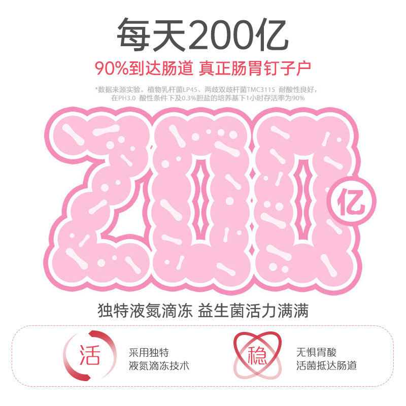 江中利活成人大人肠胃肠道乳酸菌 江中益生菌