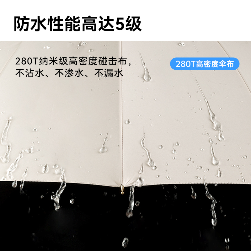 太麻里日系长柄伞大号超大自动双人雨伞女晴雨两用伞加大加固加厚 - 图3