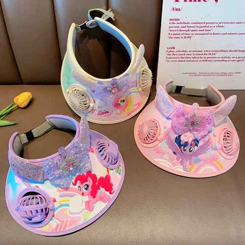 Пони, вентилятор, летняя шапка, дорожная ультрафиолетовая солнцезащитная шляпа, защита от солнца, защита от ультрафиолета