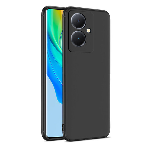 仙阁里适用vivo Y78手机壳y78十黑色Y78+磨砂Y77软壳Y77e简约Y77t硅胶Y76s防摔Y74s75保护套78m73t纯色70新款 - 图0
