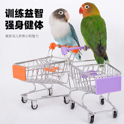 鹦鹉玩具解闷自嗨训练益智虎皮玄凤牡丹小鸟啃咬专用用品大全套装 - 图1