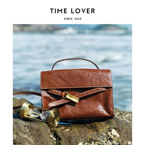 Timelover步履轻盈流浪包女士轻奢单肩斜挎包新款大容量通勤轻便 - 图0