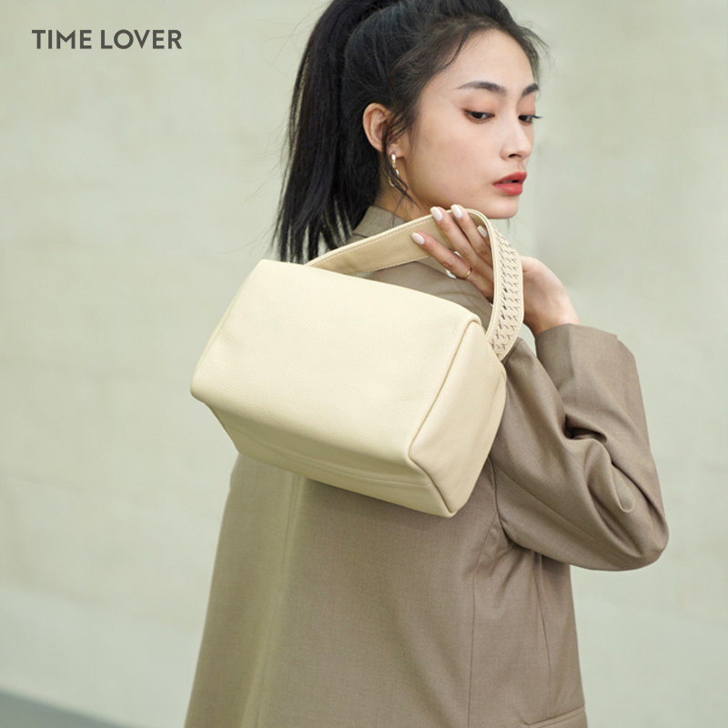 轻奢高级感手提单肩波士顿河豚 timelover箱包女士包袋