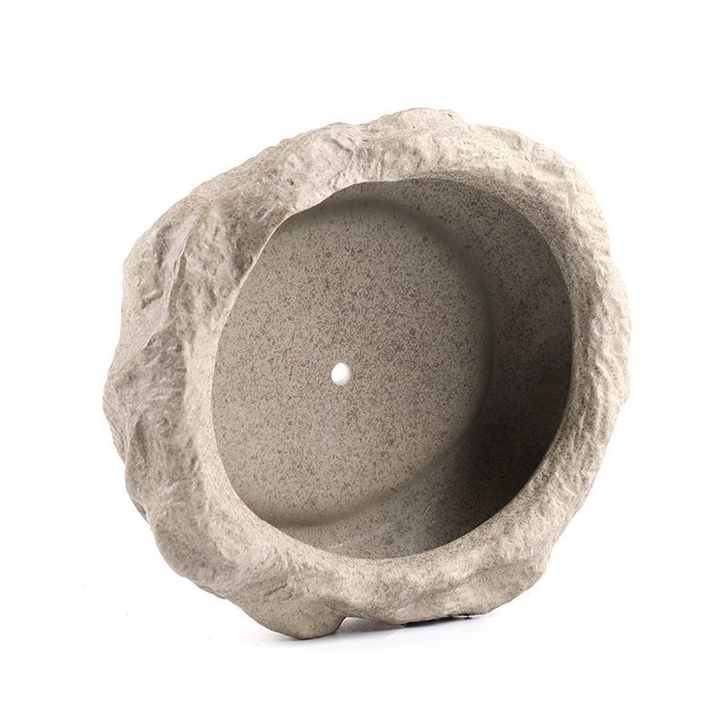 个性造景盆盆景室内园艺栀子花仿石头桌面陶瓷花盆清仓特价中国风,淘宝优惠券,粉丝福利购,淘宝优惠卷