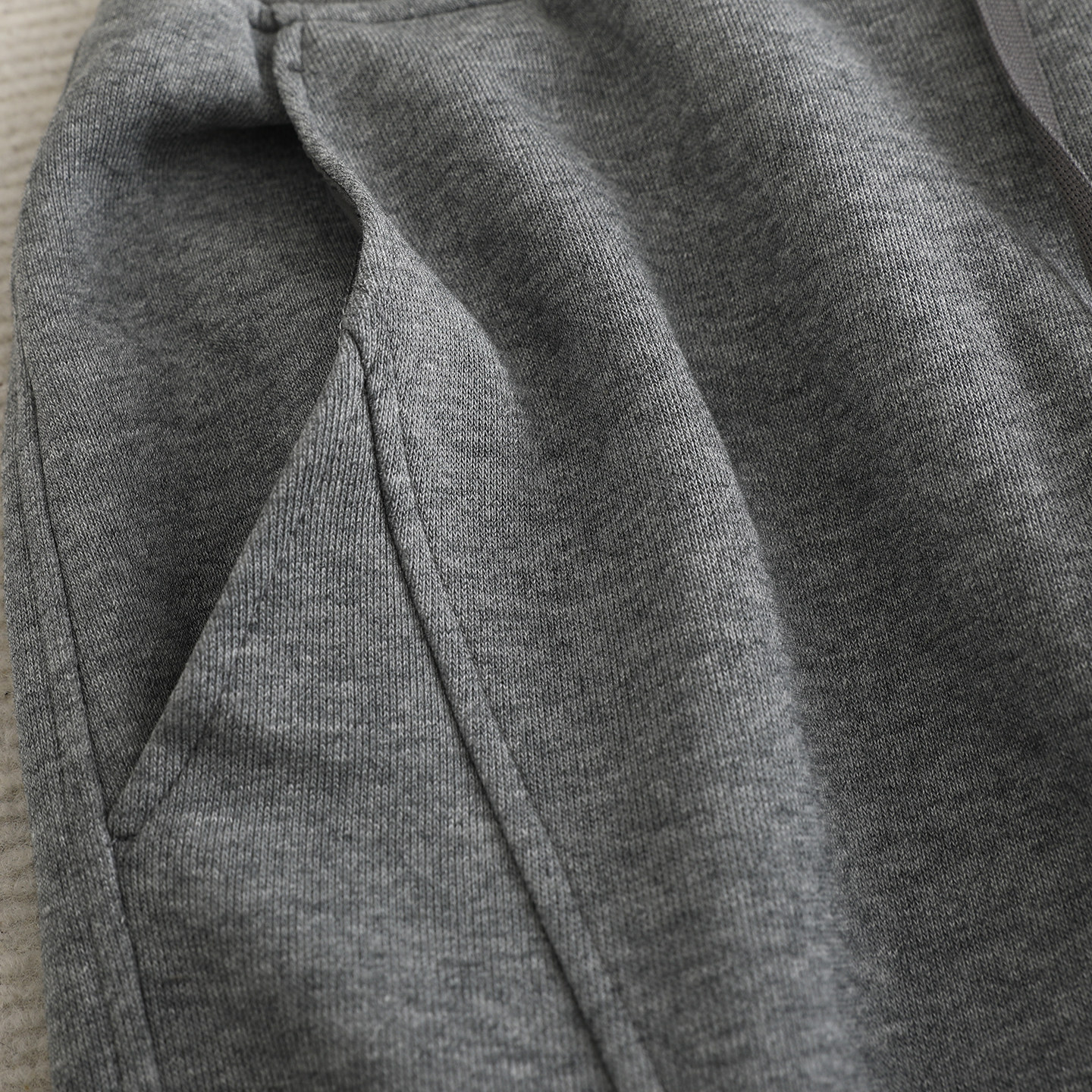 檬系！2026春新款时尚百搭松紧高腰显瘦阔腿裤女抽绳弯刀休闲裤子,淘宝优惠券,粉丝福利购,淘宝优惠卷