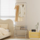 Children's clothes hanger floor-standing clothes rack high-looking bedroom removable coat rack small space clothes drying rack dirty clothes basket
