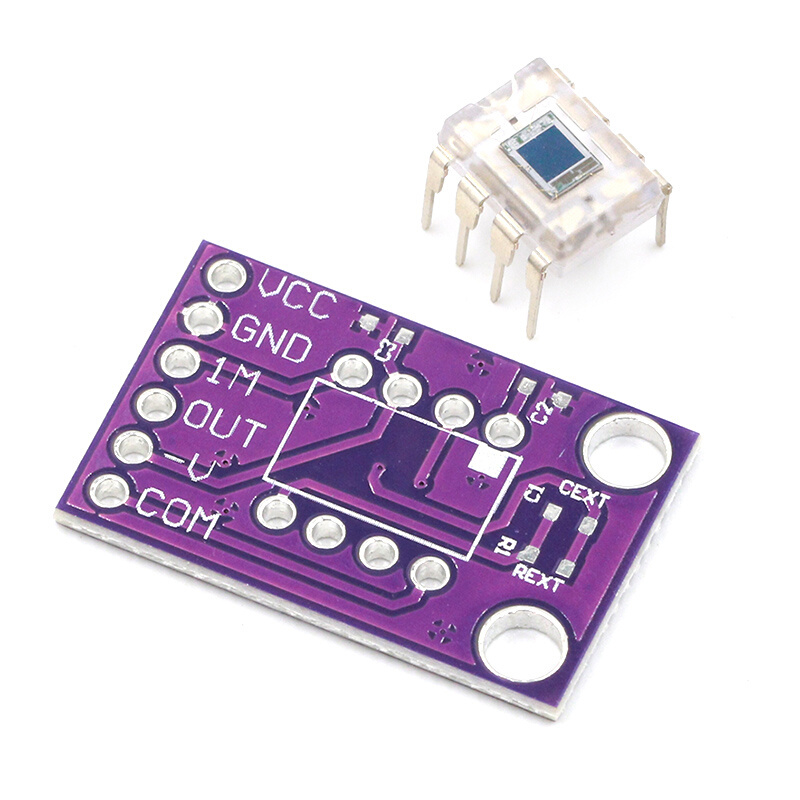 OPT101 模拟光照传感器模块 TEMT6000光强度模块 单片光电二极管 - 图2