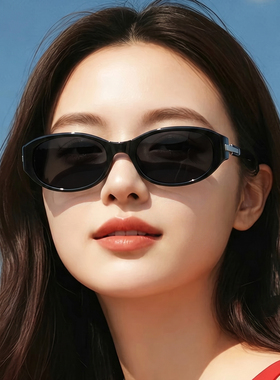 复古猫眼墨镜女高级感适合方圆脸