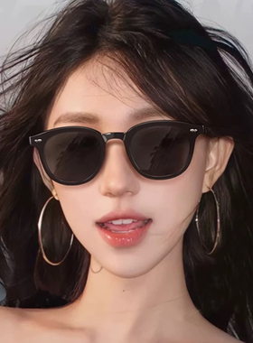 辣妹小脸专用墨镜女防紫外线小框