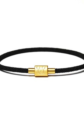 本命年红绳十二生肖3d米兰线金珠