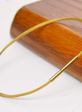 不锈钢可穿珠手绳手链不掉色