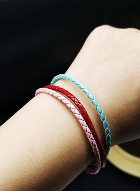 可穿3D转运珠手链手绳太钢不掉色