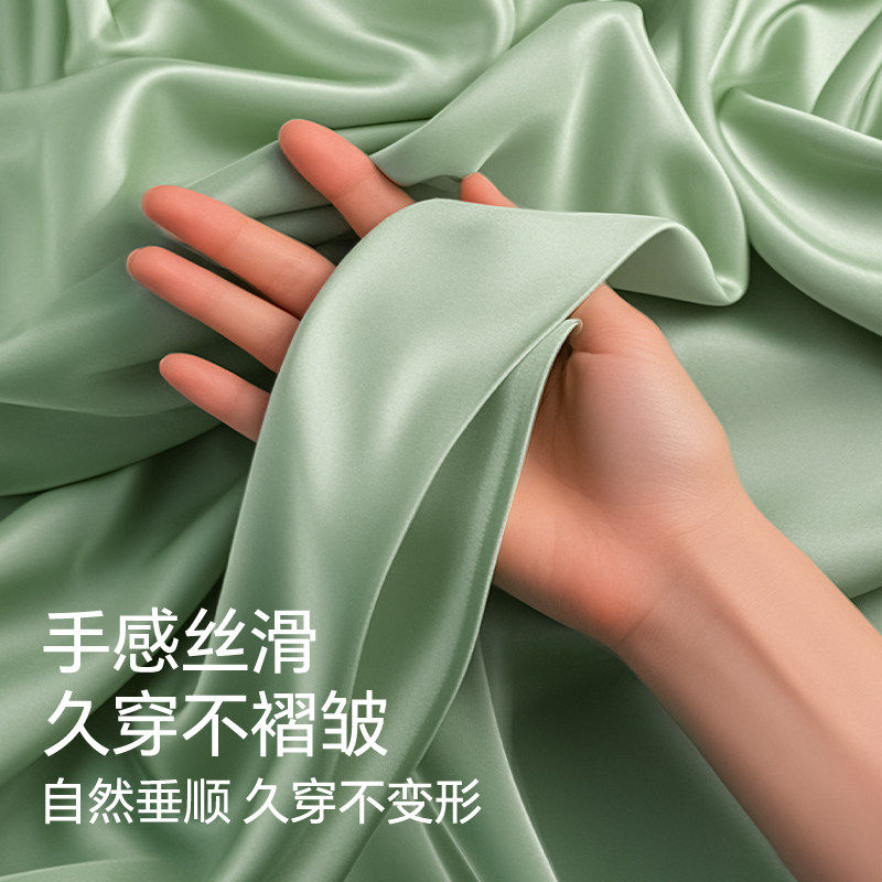简云莫代尔睡裤女三分裤宽松家居裤2026新款夏薄款防走光打底裤QC