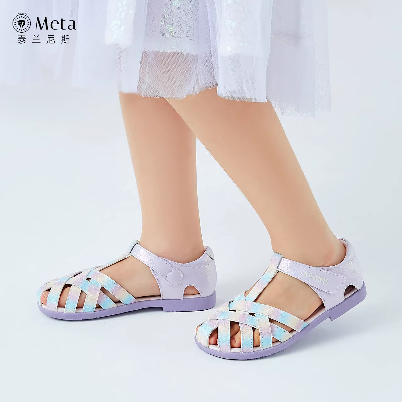 泰兰尼斯meta女童凉鞋儿童公主鞋夏季新款小女孩软底蝴蝶结鞋子 泰兰尼斯meta女童凉鞋儿童公主鞋夏季新款小女孩软底蝴蝶结鞋子