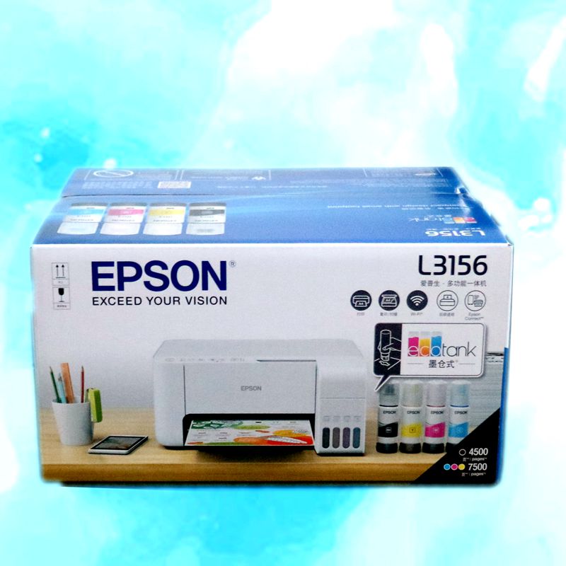 EPSON爱普生L3256/L3258无线wifi墨仓打印复印扫描一体机办公家用-图1
