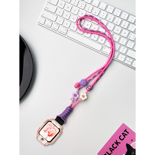 旋转接口花朵适用小天才Z11电话儿童手表Z9挂绳Z7SZ10/Z8巅峰Q1A/Q2A/D2/D3/Z6pro/Z5A/Z6S/Z2/Z1S少年版 - 图1