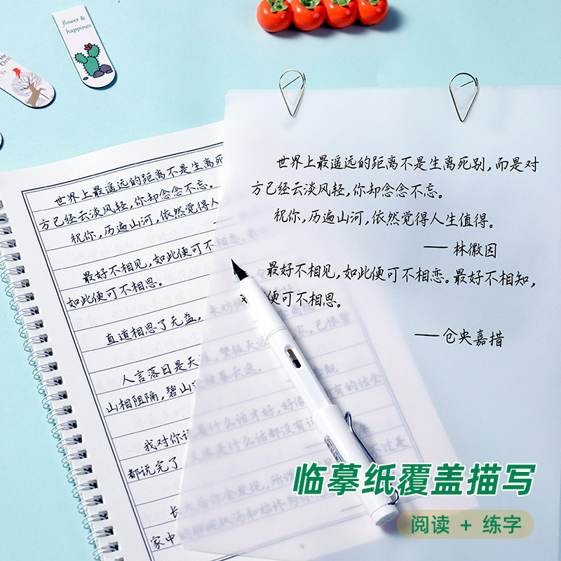 宣魁 七年六夏行楷手写体字帖 优选美文 名人语录 成人练字帖女士临慕女生字体漂亮行书鲸落体临摹钢笔硬笔大学生行书 名著名篇 - 图1