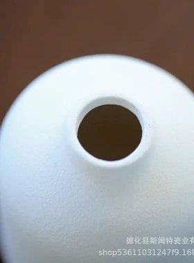 北欧现代简约桌面陶瓷花瓶摆件