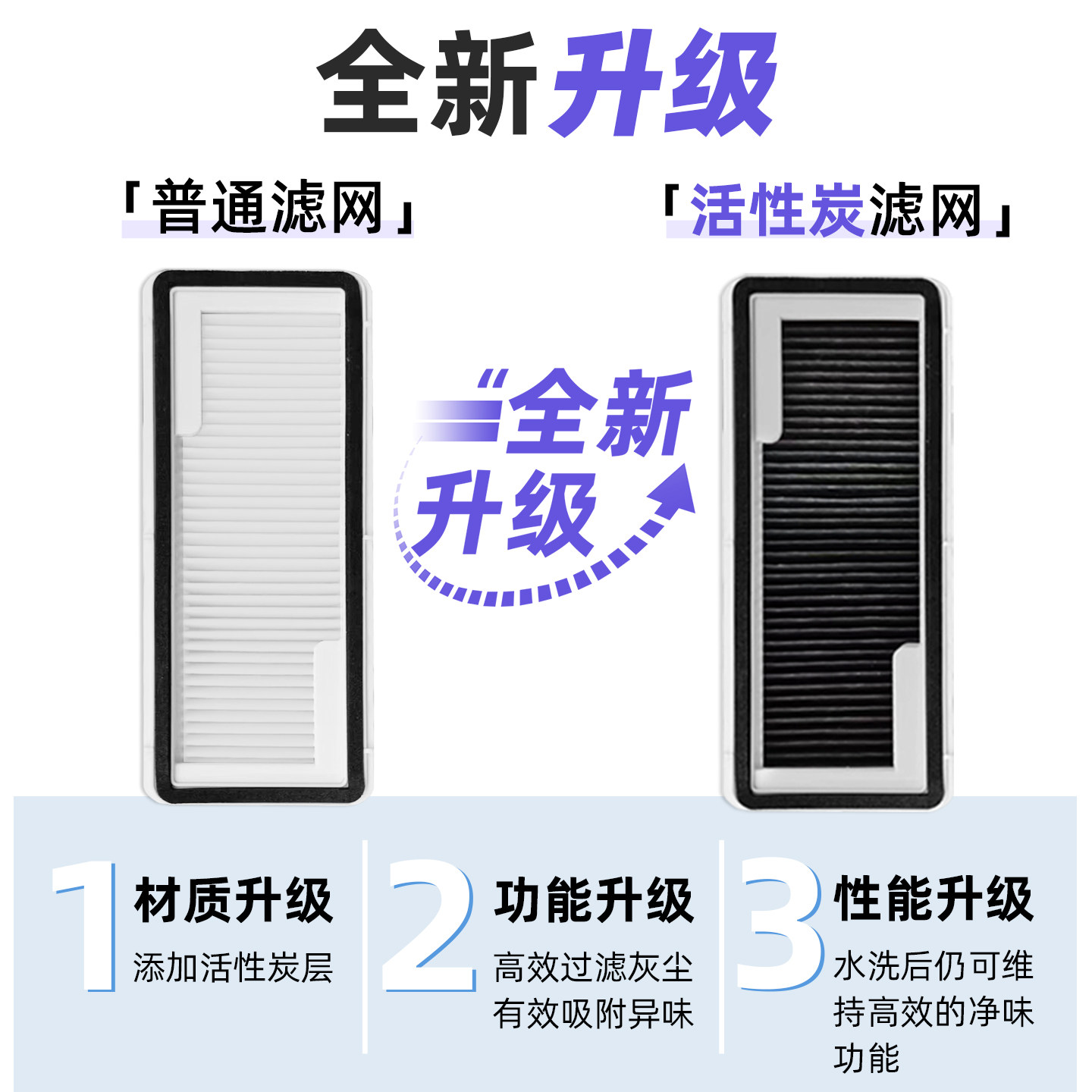 适用云鲸J5 Pure扫地机器人配件抹布过滤网尘袋滚边刷清洁液耗材,淘宝优惠券,粉丝福利购,淘宝优惠卷