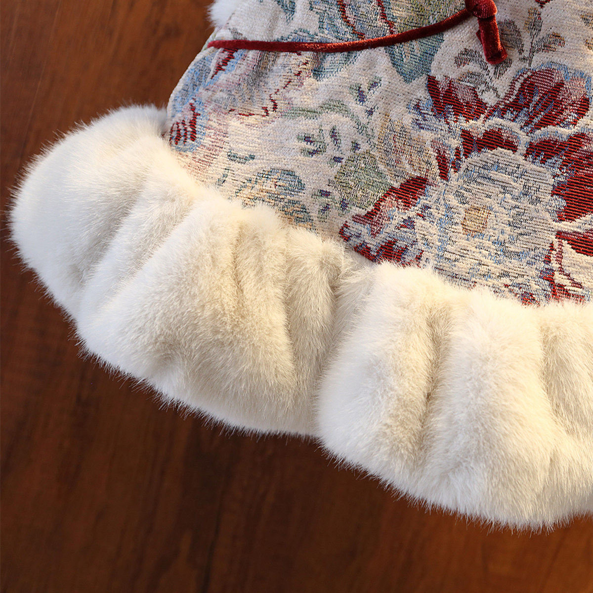 女童国风马甲2025冬装新款儿童过年拜年衣服宝宝加厚夹棉保暖上衣,淘宝优惠券,粉丝福利购,淘宝优惠卷