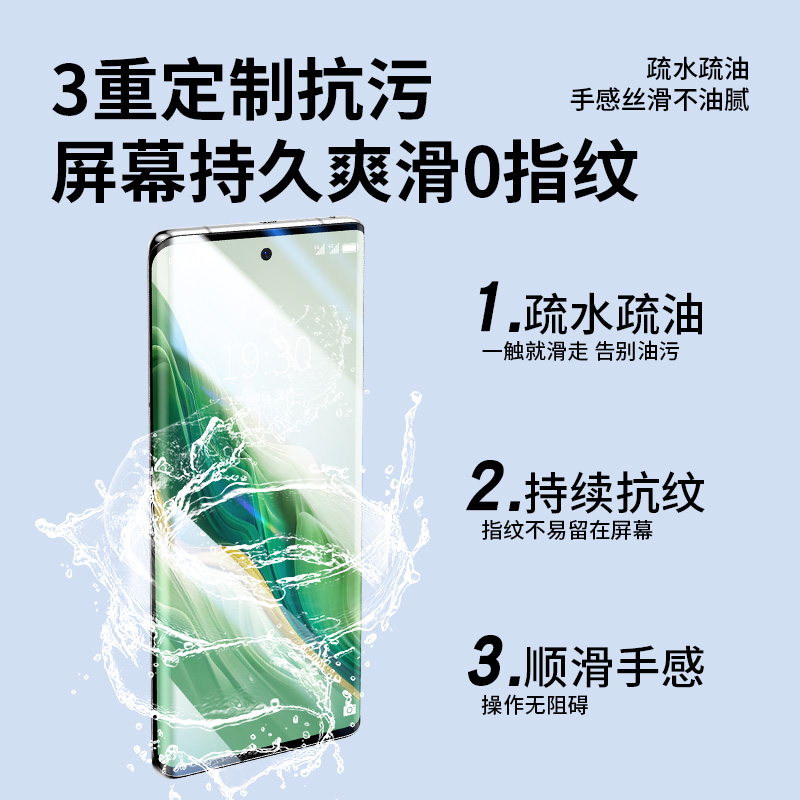 适用荣耀Magic6钢化膜华为荣耀magic5pro全胶uv手机膜migac4por全屏覆盖防窥膜honor魔术3至臻版晶钻曲面贴膜 - 图1