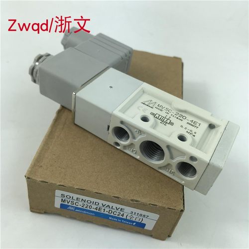 电磁阀Mindman MVSC-220-4E1-DC24V AC220V金器换向阀 - 图0