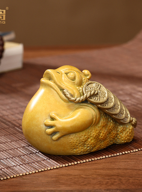 北将全铜《金蟾系列》左面摆件