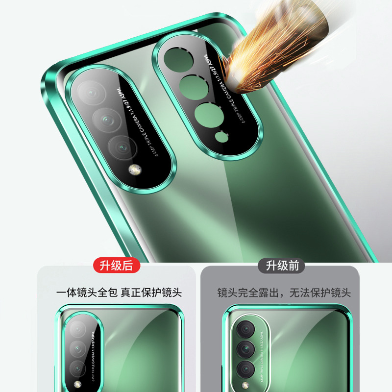 适用于荣耀X20SE手机壳荣耀X10双面玻璃新品honor荣耀x20se磁吸全包防摔x10max新款透明MAX女男 - 图3