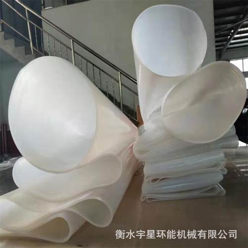 新款直销白色硅胶件耐高温硅胶软连接大口径硅橡胶管软管橡胶套耐 - 图2