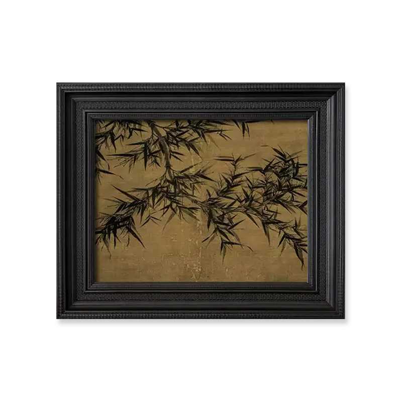 新款直销《墨竹》中古风餐厅客厅电表箱装饰画新中式总开关配电箱 - 图3