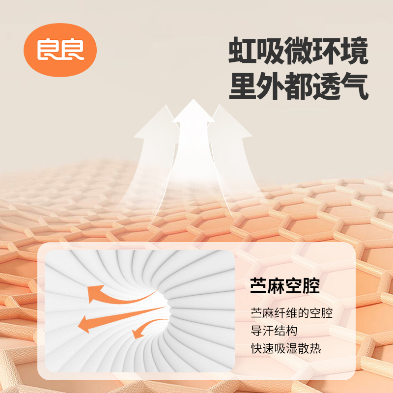 良良匀压成人枕头护颈椎枕头家用成人睡眠软管枕芯