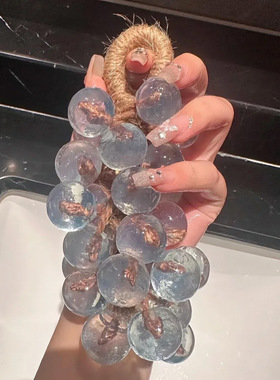 水晶葡萄香皂仿真青提形状整串