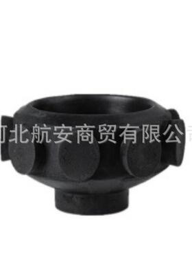 现代简约创意黑色花器黑色果盘样板房售楼处桌面茶几软装饰品摆件