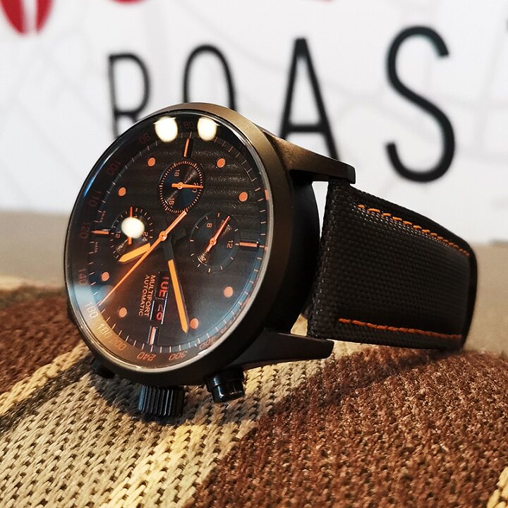 尼龙帆布表带适配豪雅竞潜欧米茄 中福瑞手表配件