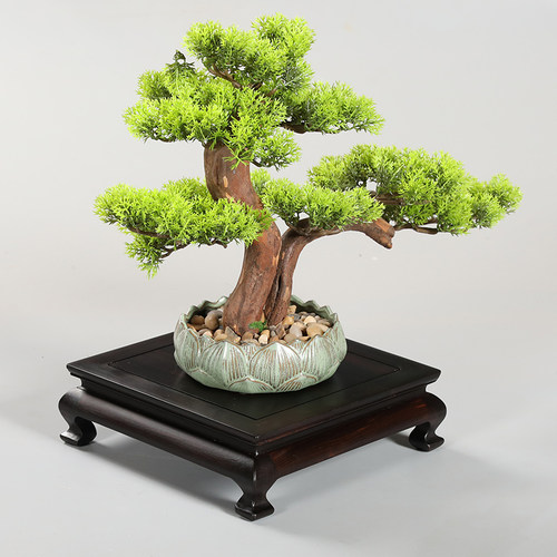 红木雕刻花梨木明式弯脚桌几实木花瓶佛像菩萨底座工艺品摆件木托 - 图2