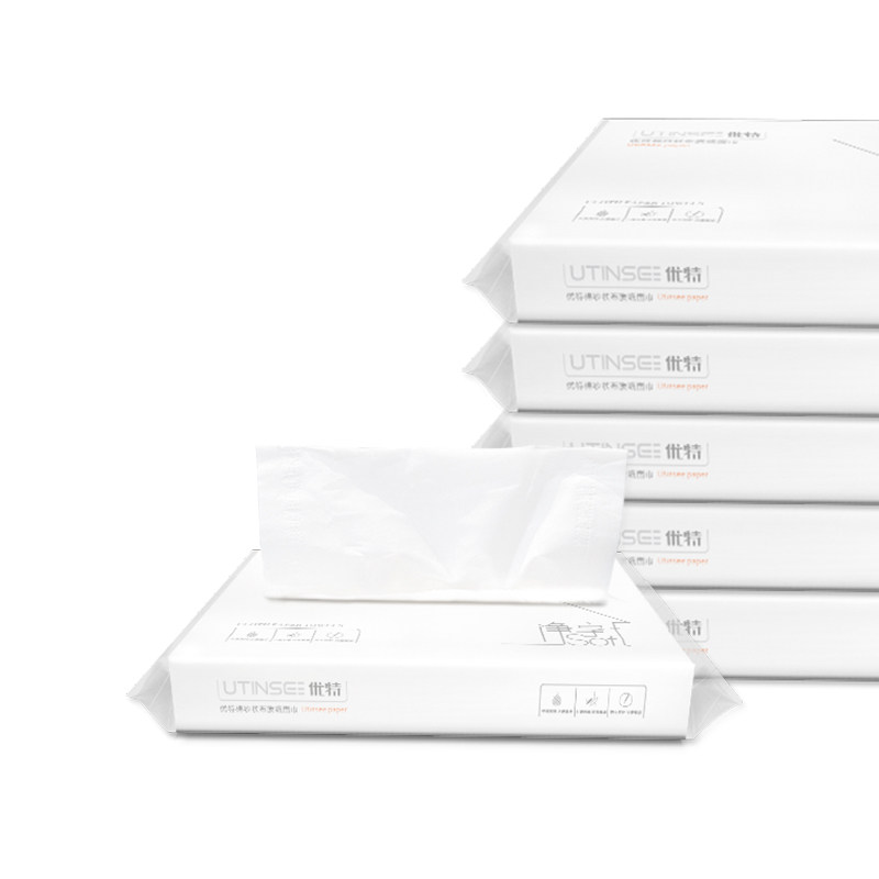 优特柔5包干湿两用便携装家用抽纸 优特抽纸