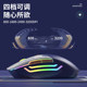 Mecha bluetooth wireless mouse e-sports mute boys and girls rechargeable notebook office suitable for Huawei Xiaomi