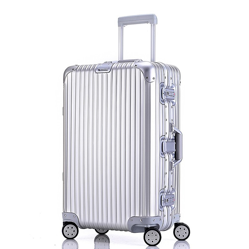 cece全铝镁合金拉杆铝框小型登机密码箱箱万向轮旅行箱子金属商务