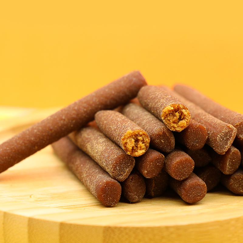 beakid旗舰店beakid海绵宝宝果肉条VC补充水果棒辅零食独立小包果泥糕5盒80根2