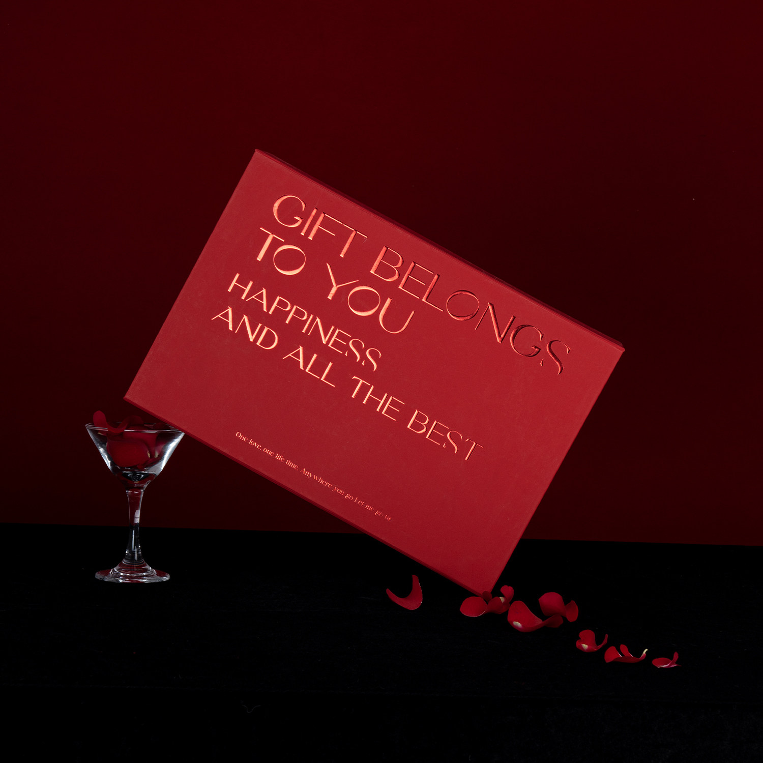 幸福礼赞高档红色礼盒空盒礼物盒情人节结婚伴娘生日礼品包装盒子,淘宝优惠券,粉丝福利购,淘宝优惠卷