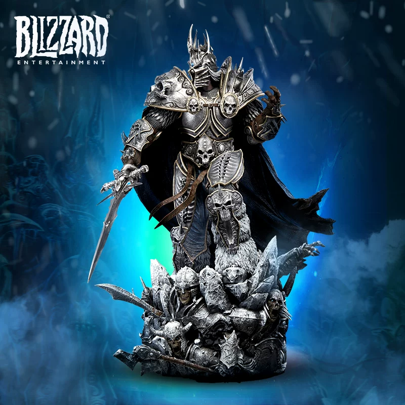 Официальная коллекционная статуя Blizzard Warcraft Лич-кинг Алзас 1:4 Limited Edition