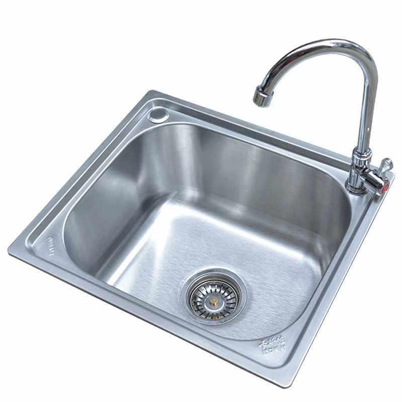 新款直销洗手盆不锈钢水槽洗菜盆单槽简易挂墙洗碗槽洗水池盘下方,淘宝优惠券,粉丝福利购,淘宝优惠卷