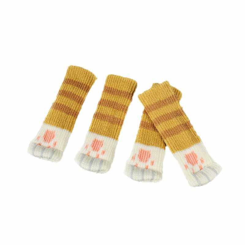 新款直销硅胶款椅子脚套保护凳子脚套脚垫猫咪肉球双层加厚针织桌,淘宝优惠券,粉丝福利购,淘宝优惠卷