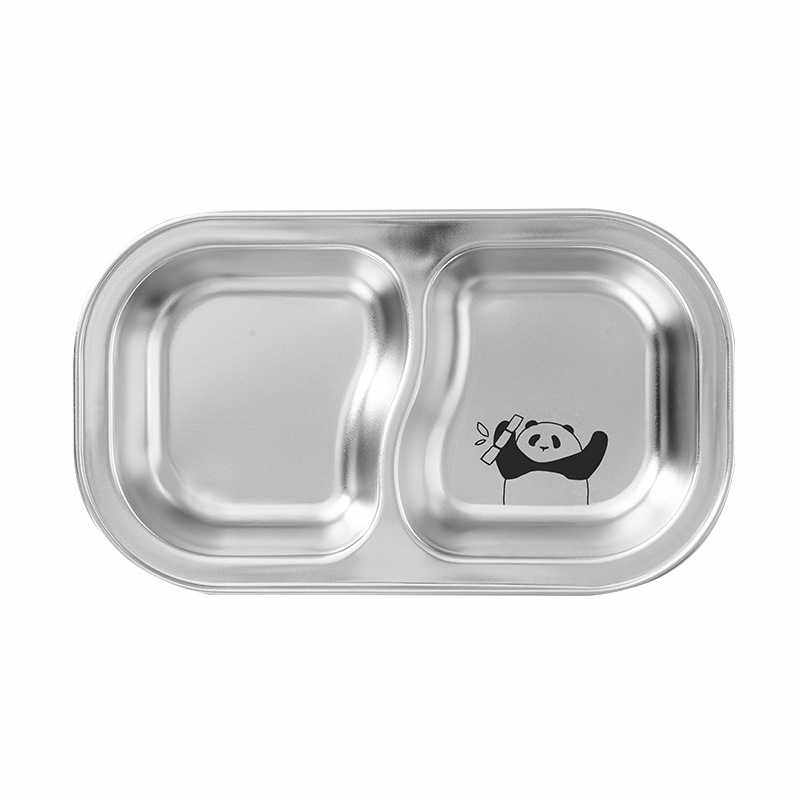 新款直销儿童餐盘316不锈钢宝宝辅食盘家用吃饭分格菜盘婴儿餐具,淘宝优惠券,粉丝福利购,淘宝优惠卷