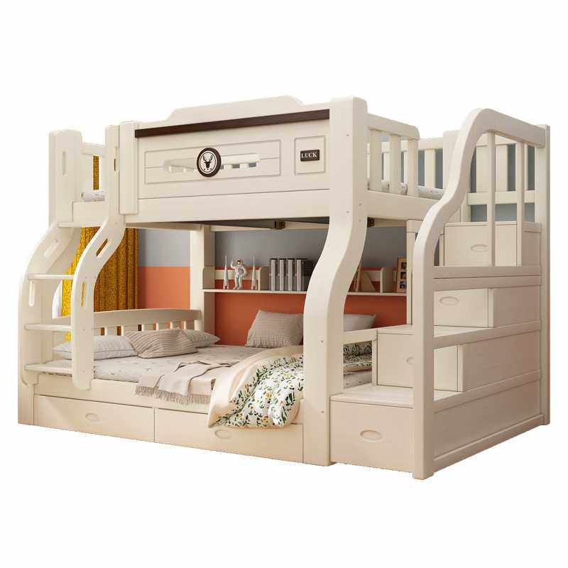 新款直销喜挚实木上下床成人两层床高低床子母床上下铺床儿童双层,淘宝优惠券,粉丝福利购,淘宝优惠卷