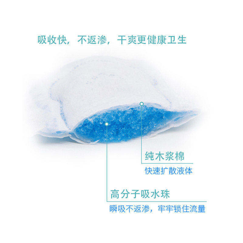 植物物语瞬吸网面女整箱日用卫生巾 植物物语卫生巾