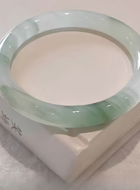 玻璃仿玉美人镯新中式古风简约