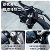 Electric motorcycle anti-theft helmet lock, helmet lock